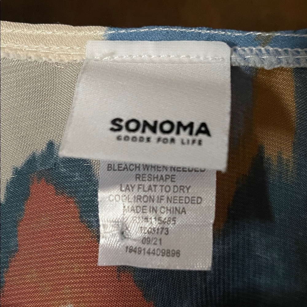 Sonoma Multicolor Patterned Kimono - Picture 2 of 4